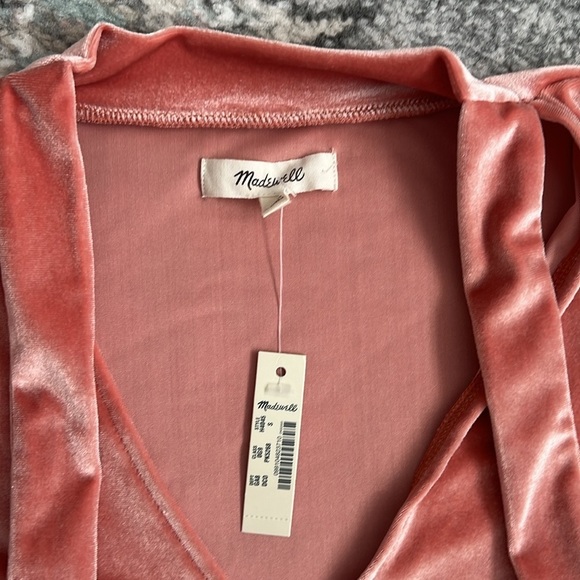 Madewell velour top - Picture 4 of 10